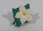 Dogwood Flower Small Plastic Lapel Pin