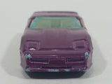1990 Hot Wheels Color Racers II '83 Custom Corvette Convertible Purple Blue Die Cast Toy Car Vehicle