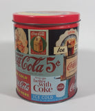 1994 Coca-Cola Coke Soda Pop Carriage Trade Mini Twist Pretzels Nostalgic Tin Beverage Advertising Collectible - Treasure Valley Antiques & Collectibles