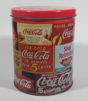 1994 Coca-Cola Coke Soda Pop Carriage Trade Mini Twist Pretzels Nostalgic Tin Beverage Advertising Collectible - Treasure Valley Antiques & Collectibles