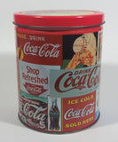 1994 Coca-Cola Coke Soda Pop Carriage Trade Mini Twist Pretzels Nostalgic Tin Beverage Advertising Collectible - Treasure Valley Antiques & Collectibles