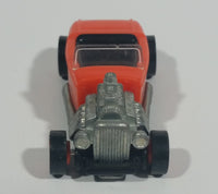 1996 Hot Wheels Roadster Flame Rider Orange Die Cast Toy Hot Rod Car Vehicle McDonald's Happy Meal - Treasure Valley Antiques & Collectibles