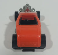 1996 Hot Wheels Roadster Flame Rider Orange Die Cast Toy Hot Rod Car Vehicle McDonald's Happy Meal - Treasure Valley Antiques & Collectibles