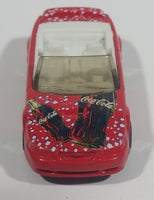 2001 Matchbox Coca-Cola Coke Soda Pop '99 Mustang Convertible Red Die Cast Toy Car Vehicle - Treasure Valley Antiques & Collectibles