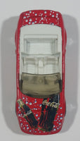 2001 Matchbox Coca-Cola Coke Soda Pop '99 Mustang Convertible Red Die Cast Toy Car Vehicle - Treasure Valley Antiques & Collectibles