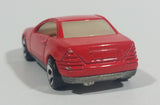 Rare 1997 Hot Wheels Mercedes SLK Red Die Cast Toy Car Vehicle