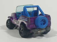 1999 Hot Wheels Snow Patrol Avalanche Resort Roll Patrol Jeep CJ Purple Die Cast Toy Car Vehicle - Treasure Valley Antiques & Collectibles