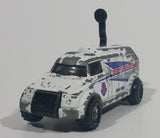 2001 Matchbox Police Robot Truck White Die Cast Toy Car Surveillance Vehicle - Treasure Valley Antiques & Collectibles