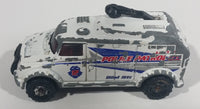 2001 Matchbox Police Robot Truck White Die Cast Toy Car Surveillance Vehicle - Treasure Valley Antiques & Collectibles