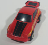 Vintage Tomy Ratchet Racers Porsche Red with Rubber Tires Plastic Toy Car Vehicle - Does not come with Ratchet - Treasure Valley Antiques & Collectibles