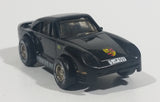 Vintage Darda Ultra Speed Porsche 959 Black Motorized Plastic Pull Back Friction Toy Car Vehicle - Treasure Valley Antiques & Collectibles