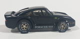 Vintage Darda Ultra Speed Porsche 959 Black Motorized Plastic Pull Back Friction Toy Car Vehicle - Treasure Valley Antiques & Collectibles