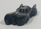 1991 Batman Returns Black Batmobile Candy Dispenser Plastic Toy Car Vehicle - Empty