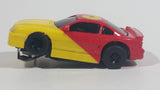 Unknown Brand Red and Yellow Slot Car Toy Vehicle - Treasure Valley Antiques & Collectibles