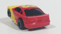 Unknown Brand Red and Yellow Slot Car Toy Vehicle - Treasure Valley Antiques & Collectibles