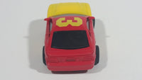 Unknown Brand Red and Yellow Slot Car Toy Vehicle - Treasure Valley Antiques & Collectibles