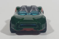 2016 Hot Wheels Mystery Models Carbonic Dark Green Die Cast Toy Car Vehicle - Treasure Valley Antiques & Collectibles