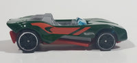 2016 Hot Wheels Mystery Models Carbonic Dark Green Die Cast Toy Car Vehicle - Treasure Valley Antiques & Collectibles