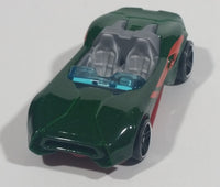 2016 Hot Wheels Mystery Models Carbonic Dark Green Die Cast Toy Car Vehicle - Treasure Valley Antiques & Collectibles