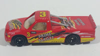 Rare SK or Welly Prime Target #3 Power Racing SK-0008 Dodge Ram Truck Red Die Cast Toy Car Vehicle