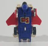 1985 McDonald's Tomy Japan Gobot Commandrons Commander Magna Red Blue White Transformer Airplane Fighter Jet Toy Aircraft Vehicle