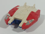 1985 McDonald's Tomy Japan Gobot Commandrons Solardyn Red Blue White Transformer Toy Vehicle