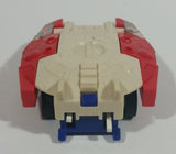 1985 McDonald's Tomy Japan Gobot Commandrons Solardyn Red Blue White Transformer Toy Vehicle