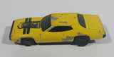 2002 Hot Wheels '71 Plymouth GTX Enamel Yellow Die Cast Toy Muscle Car Vehicle - Treasure Valley Antiques & Collectibles