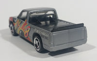 1998 Hot Wheels Mainline Figure 8 Racers 1996 Chevy 1500 Truck Grey Die Cast Toy Racing Car Vehicle - Treasure Valley Antiques & Collectibles