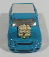 2006 Hot Wheels Big Blocks Ford Lightning Truck Teal Light Blue Die Cast Toy Car Vehicle - Treasure Valley Antiques & Collectibles