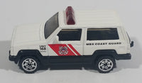 2006 Matchbox Coast Guard Jeep Cherokee White Die Cast Toy Car Rescue Emergency Vehicle - Treasure Valley Antiques & Collectibles