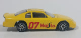 Maisto Chevrolet Monte Carlo # 07 Yellow Die Cast Toy Race Car Vehicle - Made in China - Treasure Valley Antiques & Collectibles