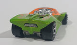 2007 Hot Wheels Three Trick Track Swoopy Do Metalflake Green Die Cast Toy Car Vehicle - Treasure Valley Antiques & Collectibles
