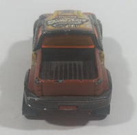 2003 Hot Wheels Highway 35 World Race Mega Duty Truck Black & Brown Die Cast Toy Car Vehicle - Treasure Valley Antiques & Collectibles