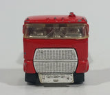 1993 Hot Wheels Ford Stake Bed Truck Red Die Cast Toy Car Vehicle Semi Rig Tractor