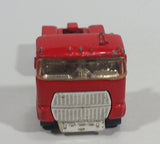 1993 Hot Wheels Ford Stake Bed Truck Red Die Cast Toy Car Vehicle Semi Rig Tractor