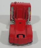 1993 Hot Wheels Ford Stake Bed Truck Red Die Cast Toy Car Vehicle Semi Rig Tractor
