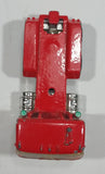 1993 Hot Wheels Ford Stake Bed Truck Red Die Cast Toy Car Vehicle Semi Rig Tractor