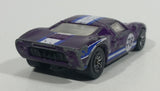 2001 Hot Wheels Ford GT - 40 78 Purple Die Cast Toy Race Car Vehicle - Treasure Valley Antiques & Collectibles