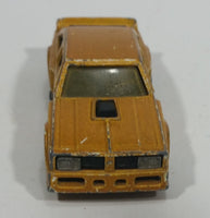1983 Hot Wheels Flat Out 442 Metalflake Gold Die Cast Toy Muscle Car Vehicle - Treasure Valley Antiques & Collectibles