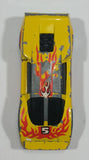 1985 Hot Wheels Crack-Ups Exotic (side crash) Side Banger Yellow Die Cast Toy Muscle Car Vehicle Hong Kong - Treasure Valley Antiques & Collectibles