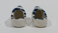 Vintage Delft Blue Hand Painted Windmill Shoe Set - Treasure Valley Antiques & Collectibles