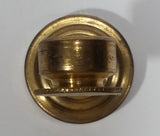 Vintage Collectible Miniature Tiny Little Brass Paper Faced Clock Ornament - Treasure Valley Antiques & Collectibles