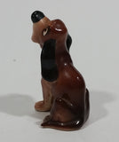 Vintage Japan Hound Dog Ceramic Figurine Hagen Renaker Disney Style of Trusty 'Lady and the Tramp' - Treasure Valley Antiques & Collectibles