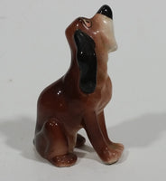 Vintage Japan Hound Dog Ceramic Figurine Hagen Renaker Disney Style of Trusty 'Lady and the Tramp' - Treasure Valley Antiques & Collectibles