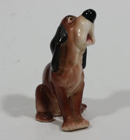 Vintage Japan Hound Dog Ceramic Figurine Hagen Renaker Disney Style of Trusty 'Lady and the Tramp' - Treasure Valley Antiques & Collectibles