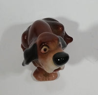 Vintage Japan Hound Dog Ceramic Figurine Hagen Renaker Disney Style of Trusty 'Lady and the Tramp' - Treasure Valley Antiques & Collectibles