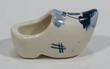 Vintage Delft Holland Style Windmill Ceramic 2 1/2" Shoe Clog - Treasure Valley Antiques & Collectibles