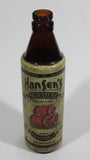 Hansen's Signature Sarsaparilla Soda Amber Brown Glass Pop Bottle Collectible 414mL Empty - Treasure Valley Antiques & Collectibles