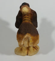 2002 RUSS Bobble Bods Heads Bloodhound Spring Motion Resin Dog Figurine Collectible By Doug Harris